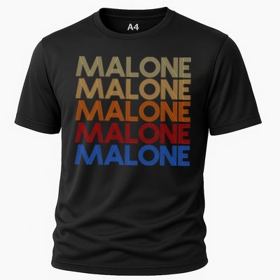 Malone Retro Vintage Style Name Performance Shirt
