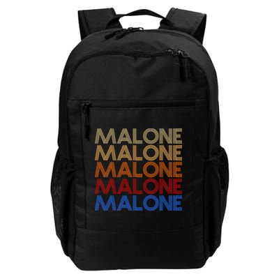 Malone Retro Vintage Style Name Backpack