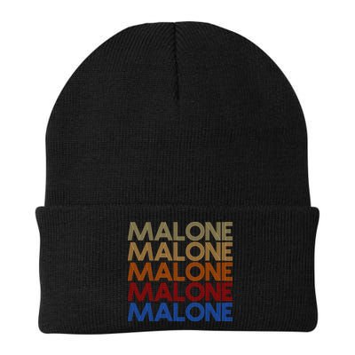 Malone Retro Vintage Style Name Beanie