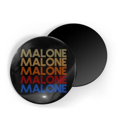 Malone Retro Vintage Style Name Magnet