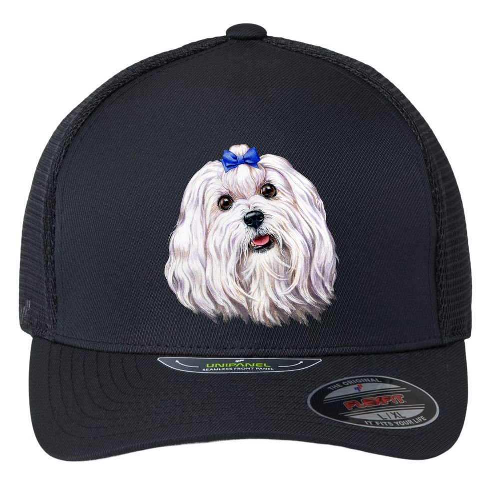 Maltese Flexfit Unipanel Trucker Cap