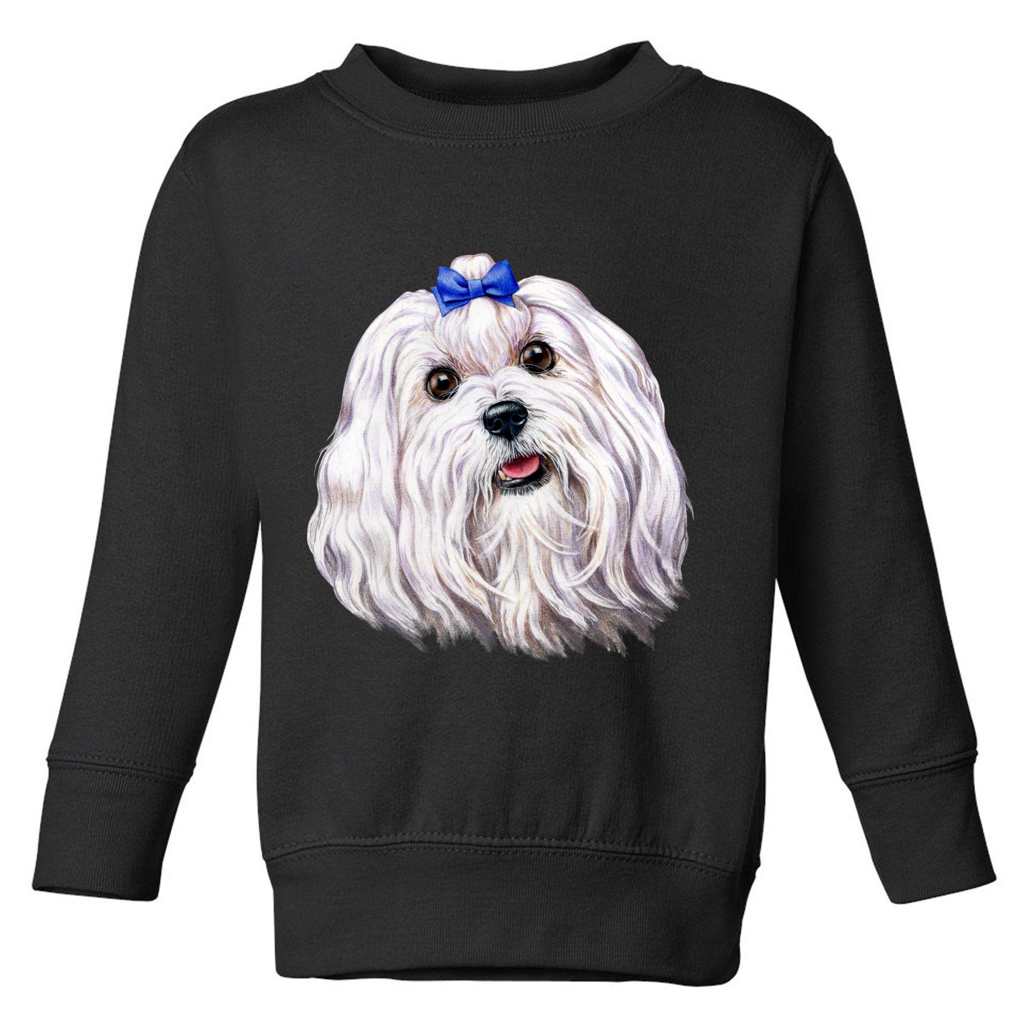 Maltese Toddler Sweatshirt