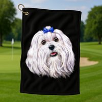 Maltese Golf Towel
