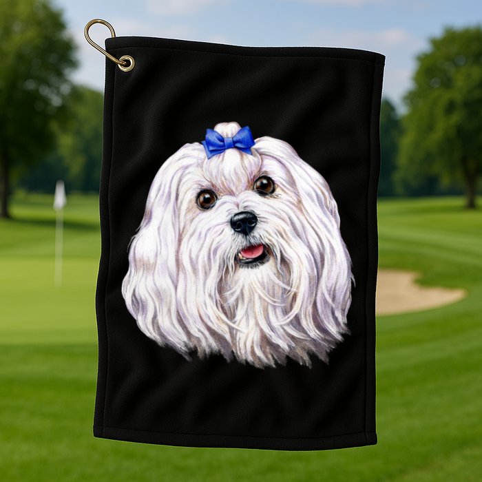 Maltese Golf Towel