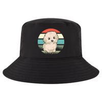 Maltese Dog Retro Cool Comfort Performance Bucket Hat