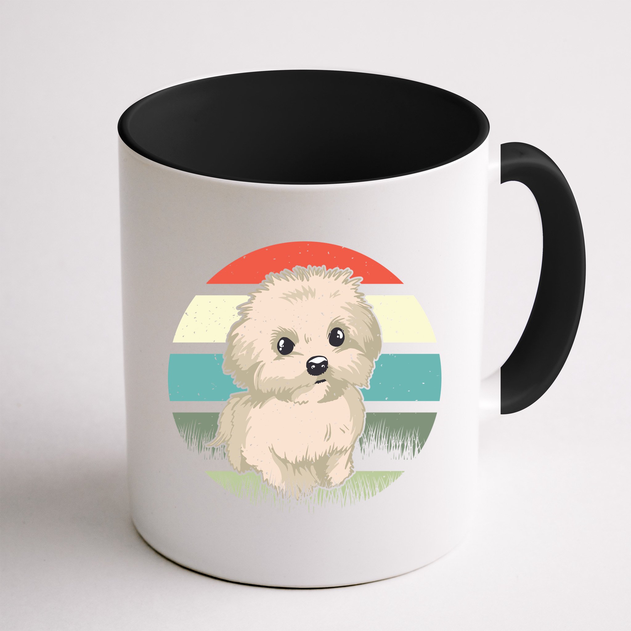 Maltese Dog Retro Mug