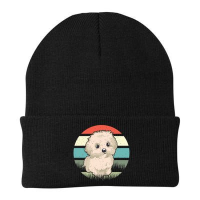 Maltese Dog Retro Beanie