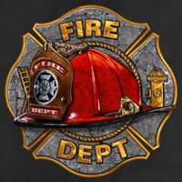 Maltese Fire Dept. Helmet Cool Comfort Performance Bucket Hat