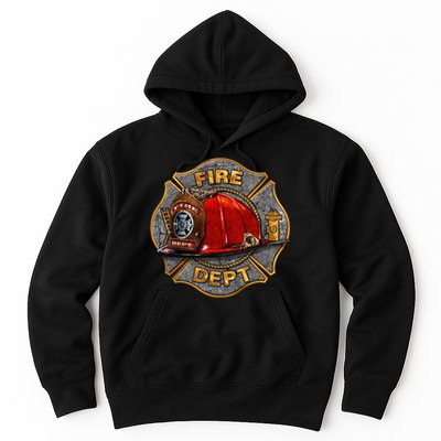 Maltese Fire Dept. Helmet Hoodie