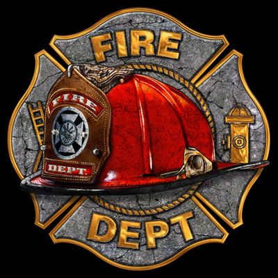 Maltese Fire Dept. Helmet T-Shirt