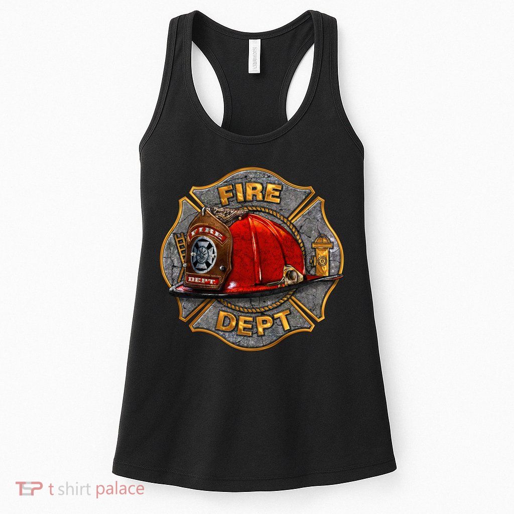Maltese Fire Dept. Helmet Womens Tank Top
