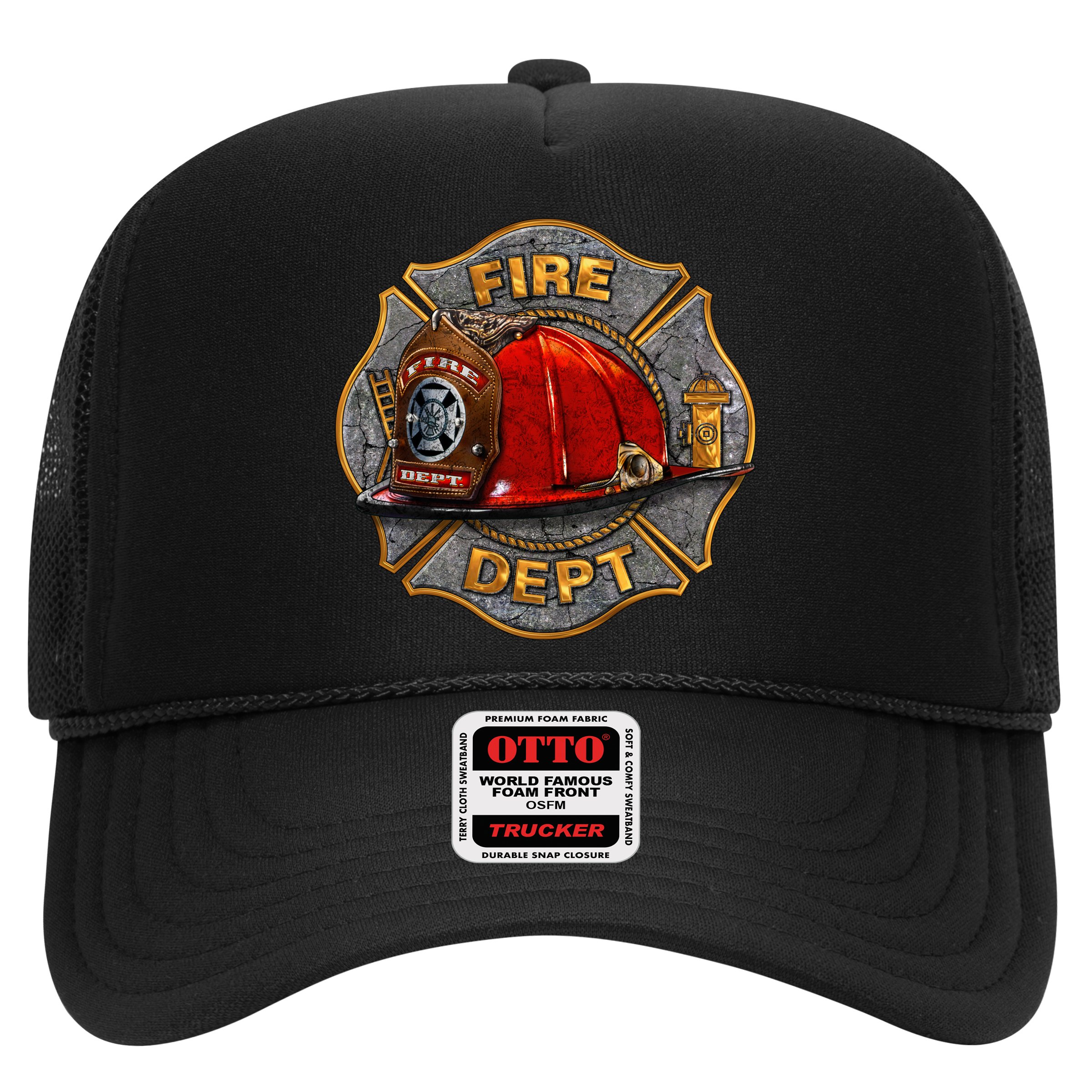 Maltese Fire Dept. Helmet Hat