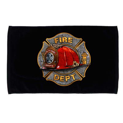 Maltese Fire Dept. Helmet Microfiber Hand Towel