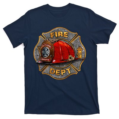 Maltese Fire Dept. Helmet T-Shirt