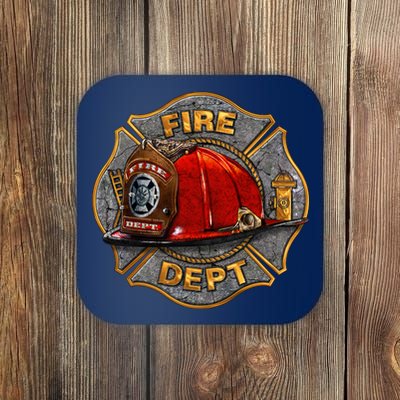 Maltese Fire Dept. Helmet Coaster