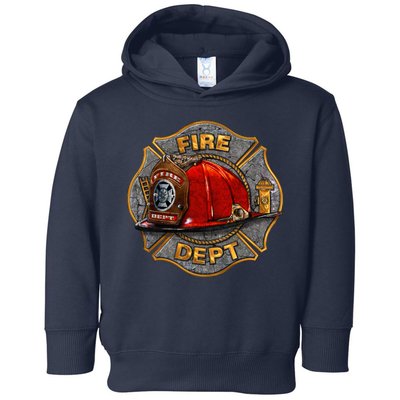 Maltese Fire Dept. Helmet Toddler Hoodie