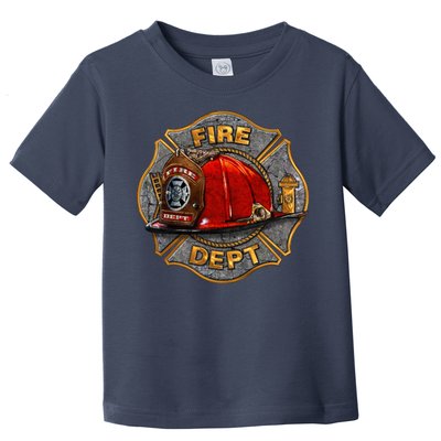 Maltese Fire Dept. Helmet Toddler T-Shirt