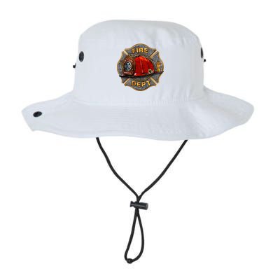 Maltese Fire Dept. Helmet Legacy Cool Fit Booney Bucket Hat