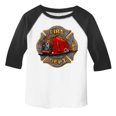 Maltese Fire Dept. Helmet Toddler Fine Jersey T-Shirt