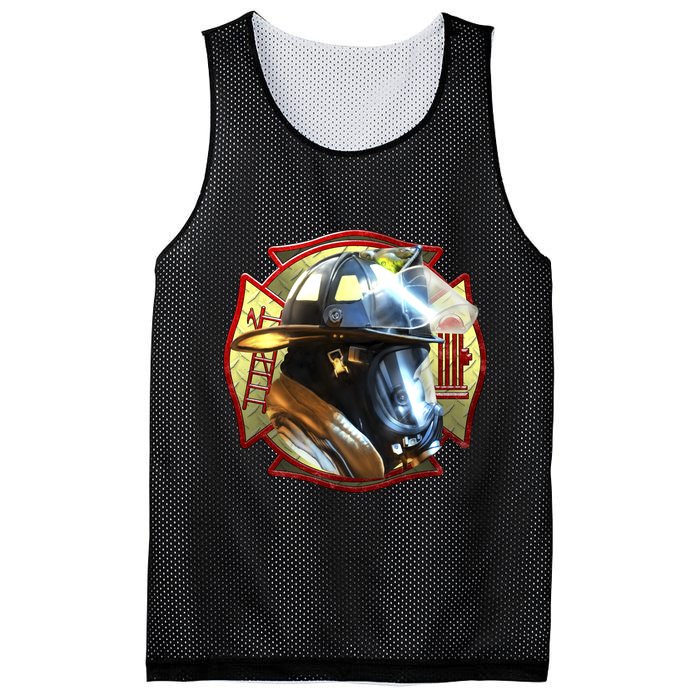 Maltese Fireman Mesh Reversible Basketball Jersey Tank
