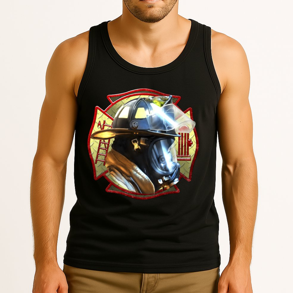 Maltese Fireman Tank Top