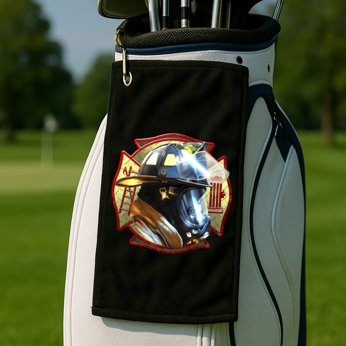 Maltese Fireman Golf Towel