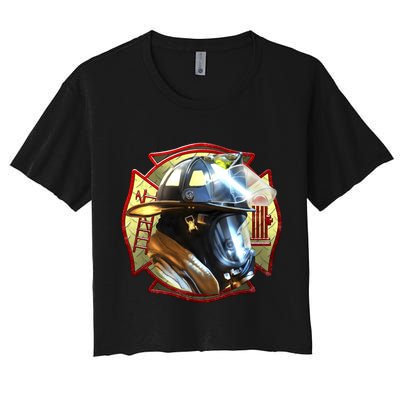 Maltese Fireman Crop Top