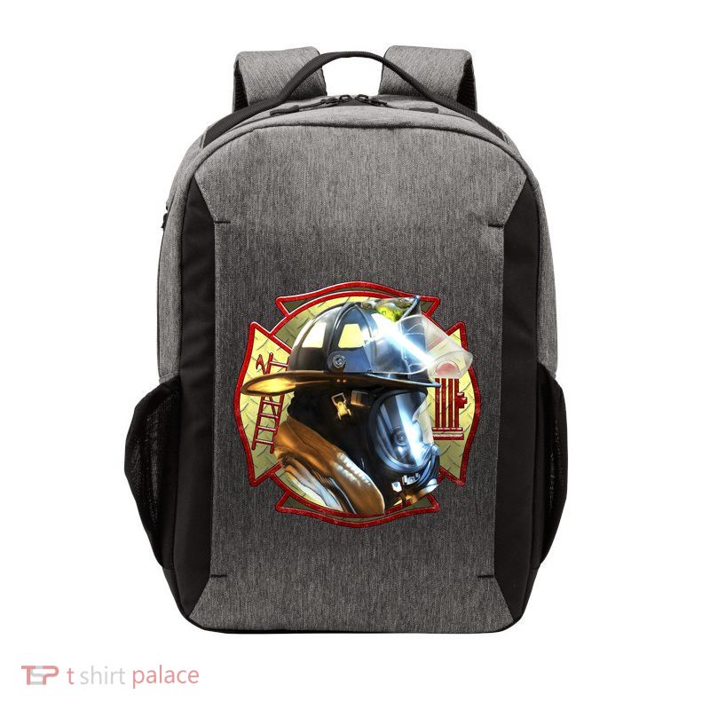 Maltese Fireman Vector Backpack