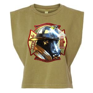 Maltese Fireman Garment-Dyed Women's Muscle Tee