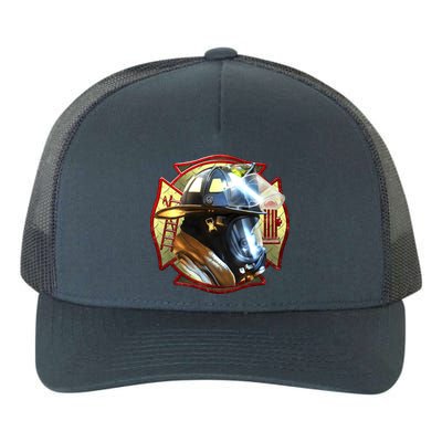 Maltese Fireman Yupoong Adult 5-Panel Trucker Hat