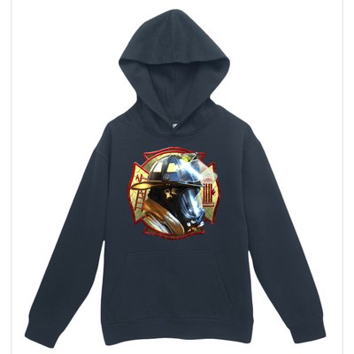 Maltese Fireman Urban Pullover Hoodie