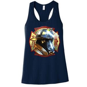 Maltese Fireman Women's Racerback Tank