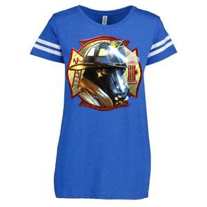 Maltese Fireman Enza Ladies Jersey Football T-Shirt