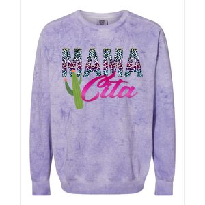 Mam Cita Mothers Day  Colorblast Crewneck Sweatshirt