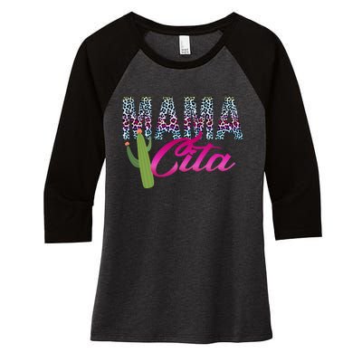 Mam Cita Mothers Day  Women's Tri-Blend 3/4-Sleeve Raglan Shirt