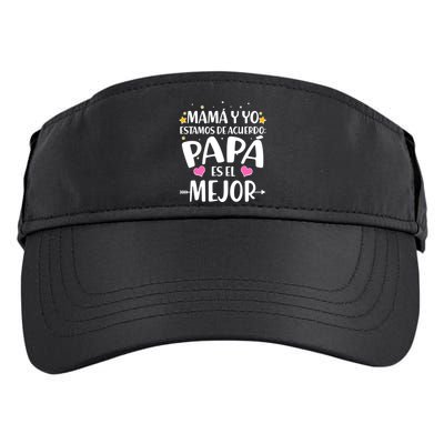 Mamá y Yo Estamos De Acuerdo Papá Es El Mejor Adult Drive Performance Visor