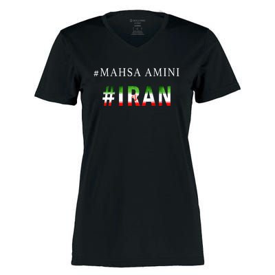 Mahsa Amini MAHSAAMINI Iran Women's Momentum V-Neck T-Shirt