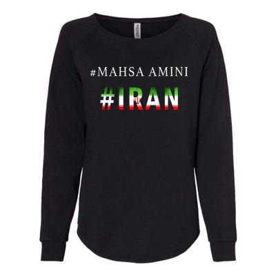 Mahsa Amini MAHSAAMINI Iran Womens California Wash Sweatshirt