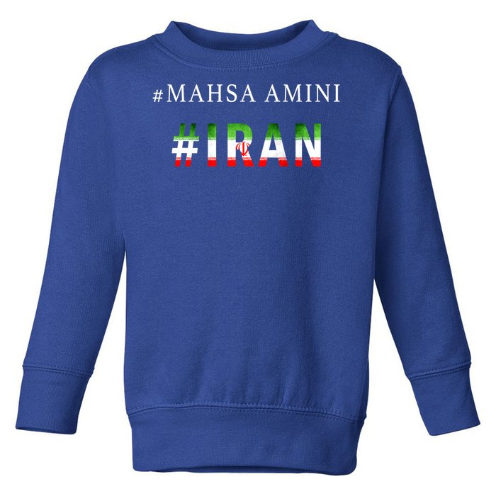 Mahsa Amini MAHSAAMINI Iran Toddler Sweatshirt