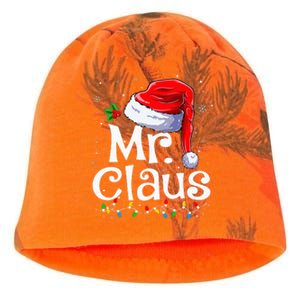 Mr And Mrs Claus Couples Matching Christmas Pajamas Santa Kati - Camo Knit Beanie