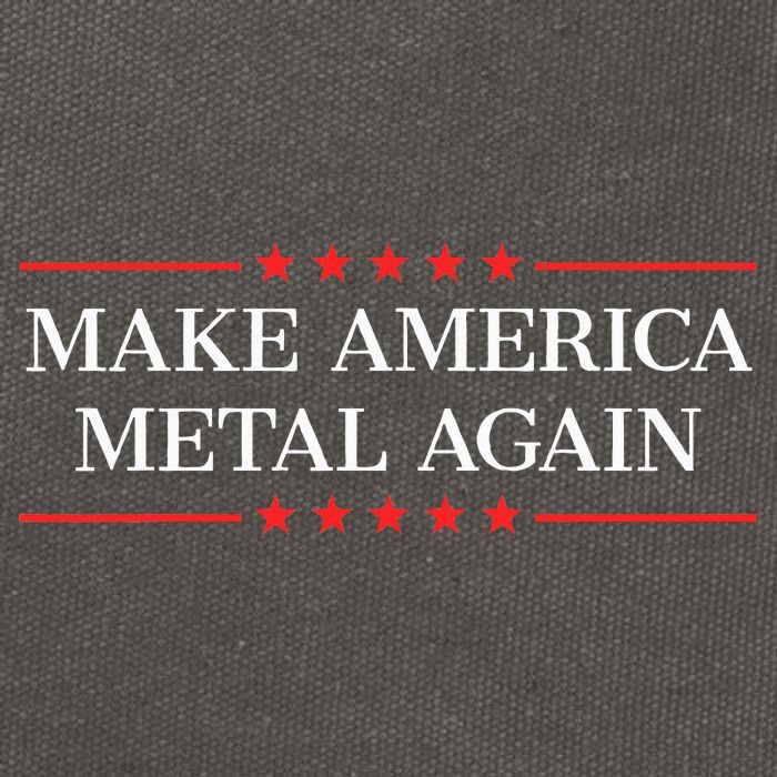 Make America Metal Again Cotton Canvas Backpack