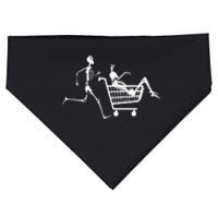 Me And My Friends After We Die Our Skeletons Causing Trouble USA-Made Doggie Bandana