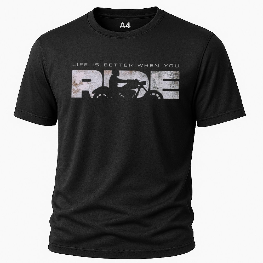 Motorcycle Apparel Motorcycle Cooling Performance Crew T-Shirt