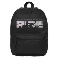 Motorcycle Apparel Motorcycle 16 in Basic Backpack