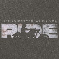 Motorcycle Apparel Motorcycle Cotton Canvas Backpack