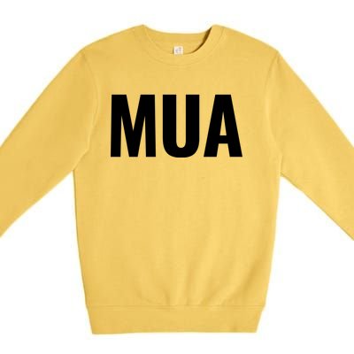 Makeup Artist Mua Gift Premium Crewneck Sweatshirt