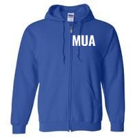 Makeup Artist Mua Gift Full Zip Hoodie