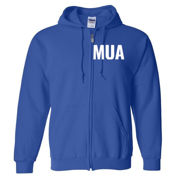 Makeup Artist Mua Gift Full Zip Hoodie