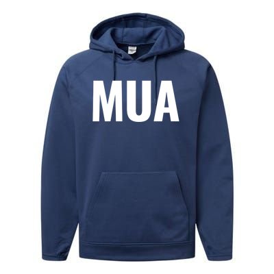 Makeup Artist Mua Gift Performance Fleece Hoodie