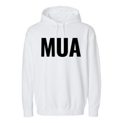 Makeup Artist Mua Gift Garment-Dyed Fleece Hoodie